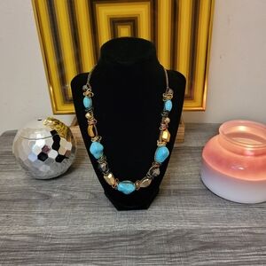 Imitation turquoise chain